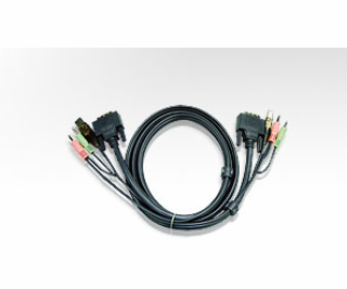 ATEN int.kabel pre KVM USB, DVI 3 M pre CS1764