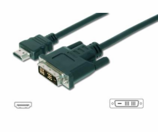 DIGITUS HDMI adapter cable Typ A-DVI(18+1) 2m