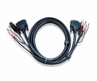 ATEN int.kabel pre KVM USB, DVI, audio, 1,8 m pre CS1768,...