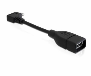 Delock Adapter USB micro-B samec pravouhlý&gt; USB 2.0-A ...