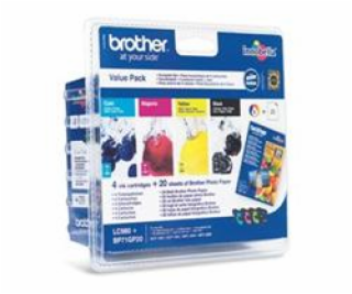 BROTHER LC-980 Ink BK/C/M/Y Pack pre DCP-145C/165C