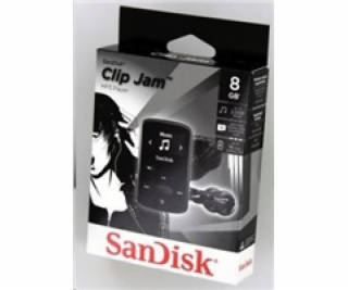 SanDisk Clip JAM             8GB cierna SDMX26-008G-G46K