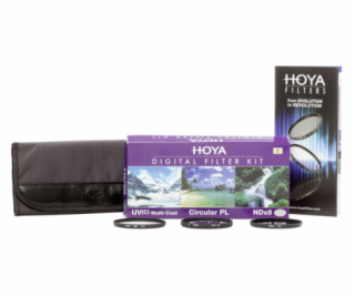 Hoya Digital filter set II 62mm Pol-Cirk./NDX8/HMC UV (C)