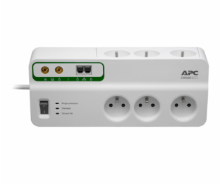 APC 6 Outlets with Phone and Coax FR