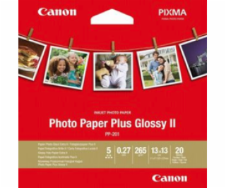 Canon PP-201 8,9 x 8,9 cm 20 Bl. Photo Paper Plus leskly ...