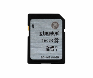 Kingston 16GB SDHC Class10 UHS-I (Read 45MB/s, Write 10MB/s)
