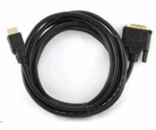 GEMBIRD Kabel HDMI - DVI 3m (M/M, DVI-D, Single Link, zla...