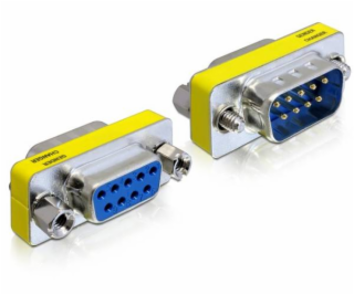 Delock Adaptér serial Sub-D9 samica / samec