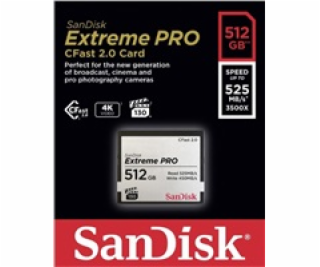 SanDisk CFAST 2.0 VPG130   512GB Extreme Pro     SDCFSP-5...