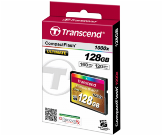 Transcend Compact Flash    128GB 1000x