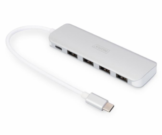 DIGITUS USB Type-C HUB PD 4xUSB3.0 1xPD Charging