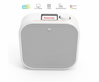 Hama DR350 FM/DAB/DAB+ biele digitálne kuchynské rádio