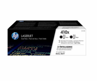 HP Toner CF 410 XD dvoj balenie cierna No. 410 X