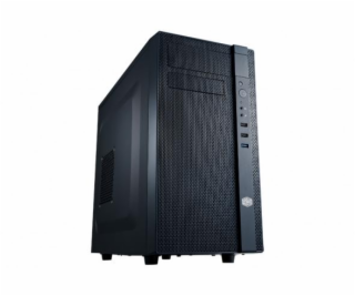 CoolerMaster case minitower series N200, mATX,black, USB3...