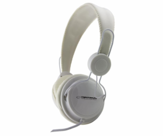 Esperanza EH148W SENSATION Stereo slúchadlá, 3m, biela