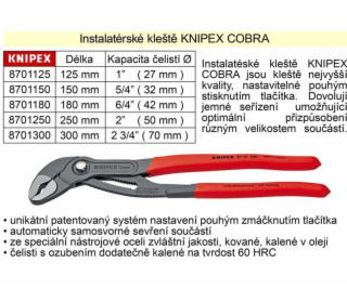 KNIPEX Cobra 180 mm