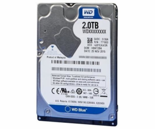 WD 2TB, 2,5 ", SATAIII, WD20SPZX interný HDD