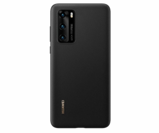 Huawei P40 Pink P40 PU Protective Cover Black