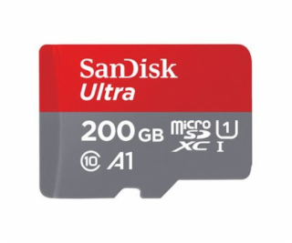 SanDisk Ultra microSDXC A1 200GB 120MB/s Adapt.SDSQUA4-20...