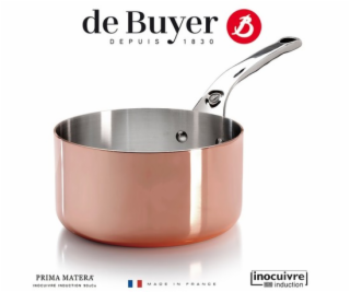 De Buyer Prima Matera Casserole Copper/Steel 16 cm induction