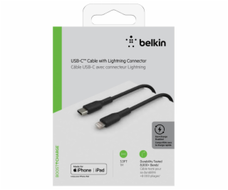 Belkin Lightning/USB-C kabel 1m PVC, mfi zertifiziert, ci...
