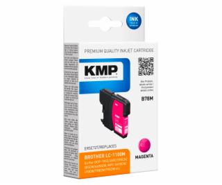 KMP B78M ink cartridge magenta compatible w. Brother LC-1...