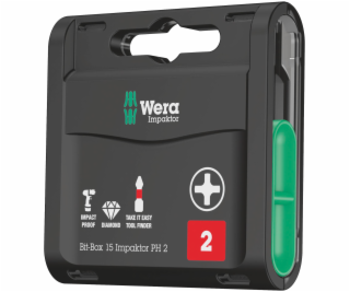 Wera Bit-Box 15 Impaktor PH