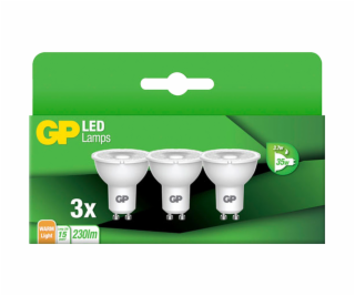 1x3 GP Lighting LED Reflector GU10 3,1W              GP 0...