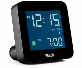 Braun BC 09 B-DCF         black Radio Controlled Alarm Clock