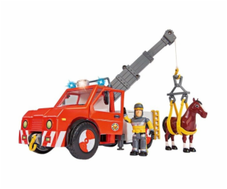Simba Požiarnik Sam Auto Phoenix s figúrkou a koňom