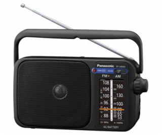 Panasonic RF-2400DEG-K rádio čierne