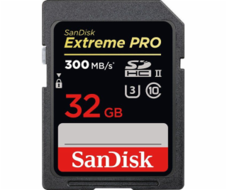 SanDisk ExtremePRO SDHC V90 32GB 300MB UHS-II  SDSDXDK-03...