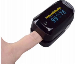 Oromed Oro Pulse Black Pulse Oximeter pulzný oxymeter čierny