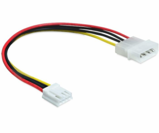 Delock napájecí kabel Molex 4 pin samec > 3.5 floppy samice