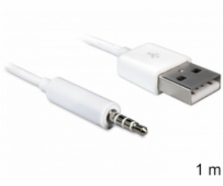 Delock Cable USB-A samec > Stereo jack 3.5 mm samec 4 pin...