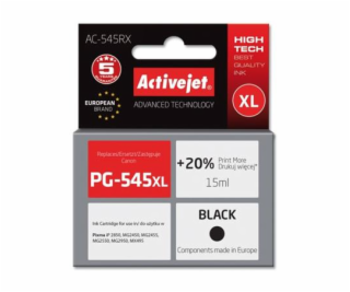 Activejet AC-545RX ink for Canon printer; Canon PG-545 XL...