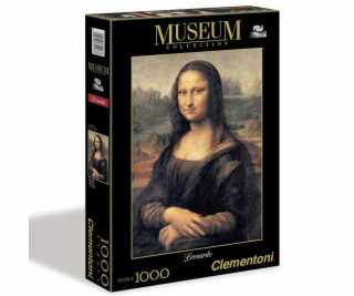 Puzzle Museum 1000 dílků Leonardo - Mona Lisa