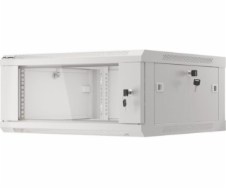 Závesná skriňa Lanberg 19, 4U, 600x600, sivá (FLAT PACK) ...