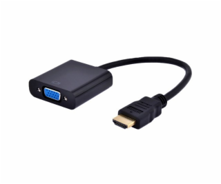 Gembird Adapter HDMI-A - VGA (M/F), černý