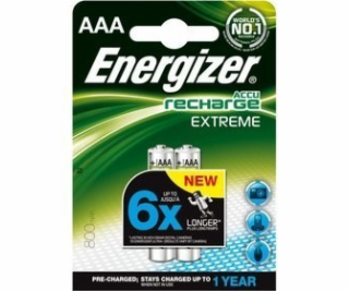 HR03 2BP AAA Ext NiMH 800mAh ENERGIZER