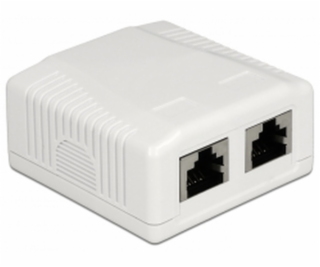 RJ-45-Dose 2 Port Cat.6A LSA, Modul