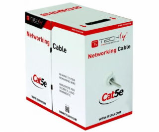 Techly ITP7-UTP-IC-CCA networking cable Grey 305 m Cat5e ...