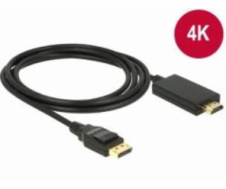Delock Kabel Displayport 1.2 samec > High Speed HDMI-A sa...
