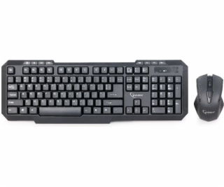 Gembird KBS-WM-02 keyboard Mouse included RF Wireless QWE...