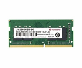 Transcend paměť 8GB (JetRam) SODIMM DDR4 2666 1Rx8 CL19