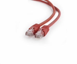Patch cord Kat.6 UTP 0.25m czerwony 