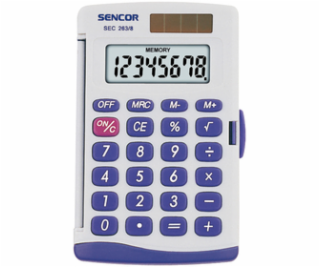 Kalkulačka Sencor SEC 263/8 DUAL