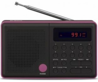 Eltra Pliszka Rádio čierna