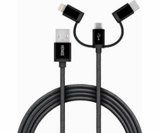 YCU 400 BK kabel USB / 3v1 / 1m YENKEE