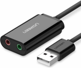 UGREEN USB-A To 3.5mm External Stereo Sound Adapter Black...